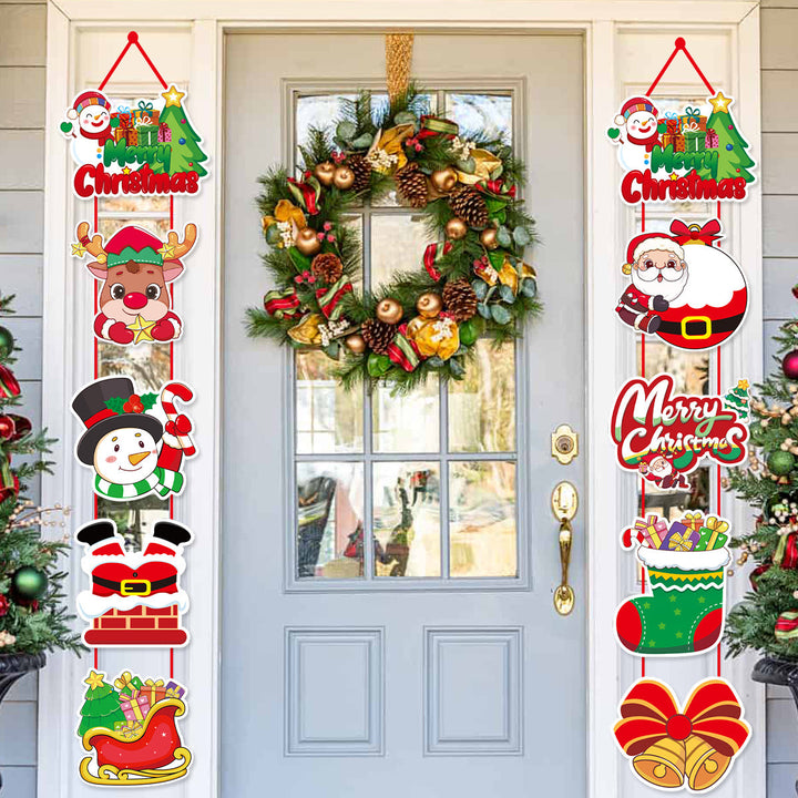 Christmas Door Hanging Decoration For Festive Entryways