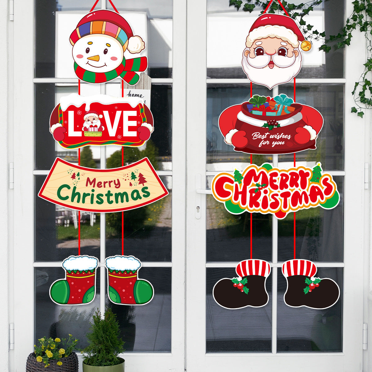 Christmas Door Hanging Decoration For Festive Entryways