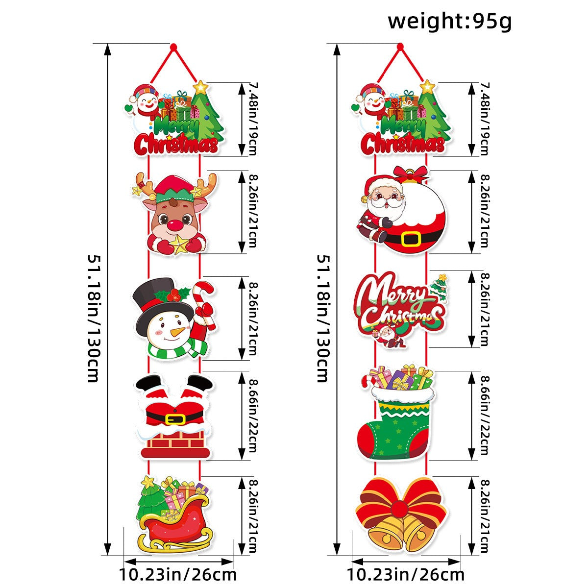 Christmas Door Hanging Decoration | Instant Holiday Cheer