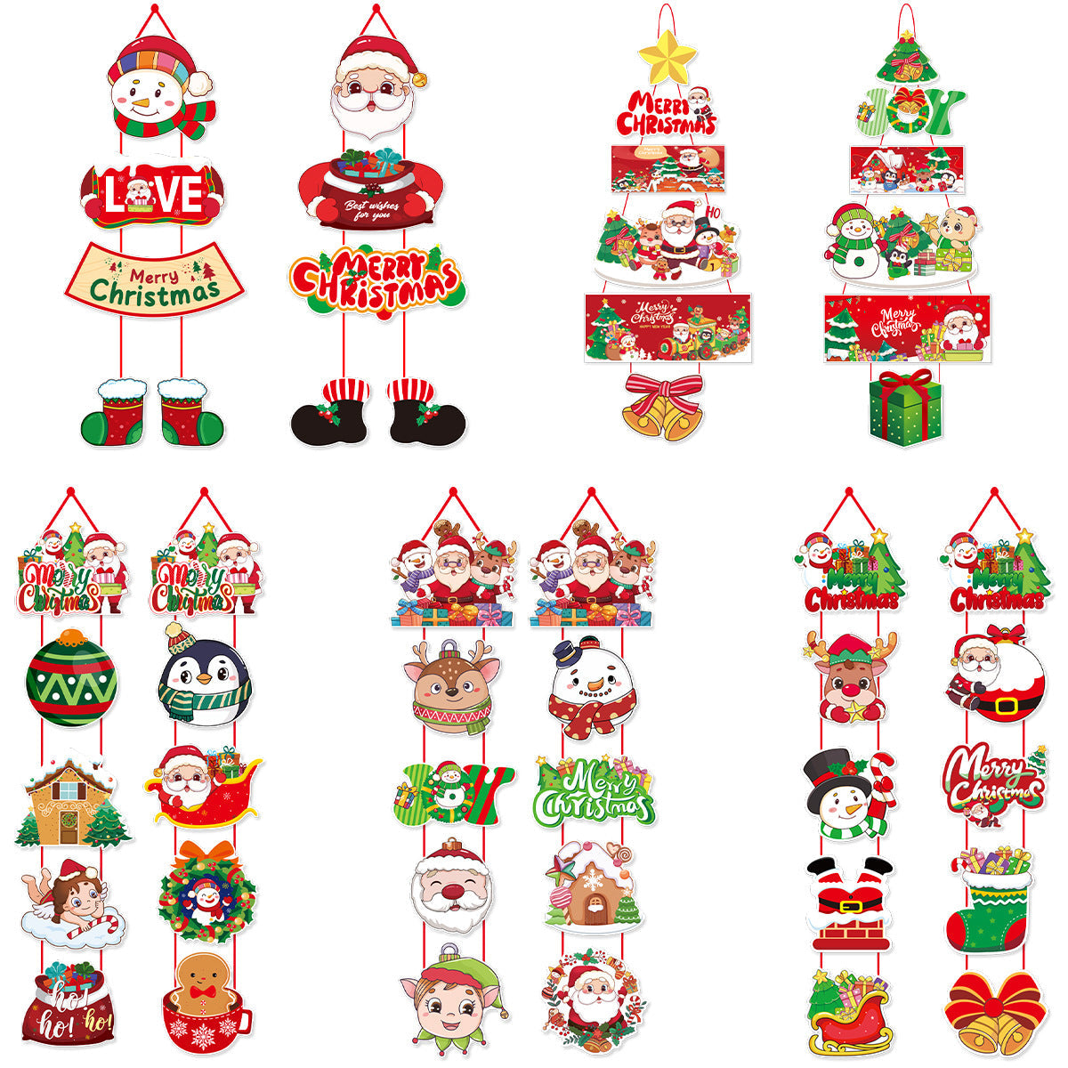 Christmas Door Hanging Decoration For Festive Entryways