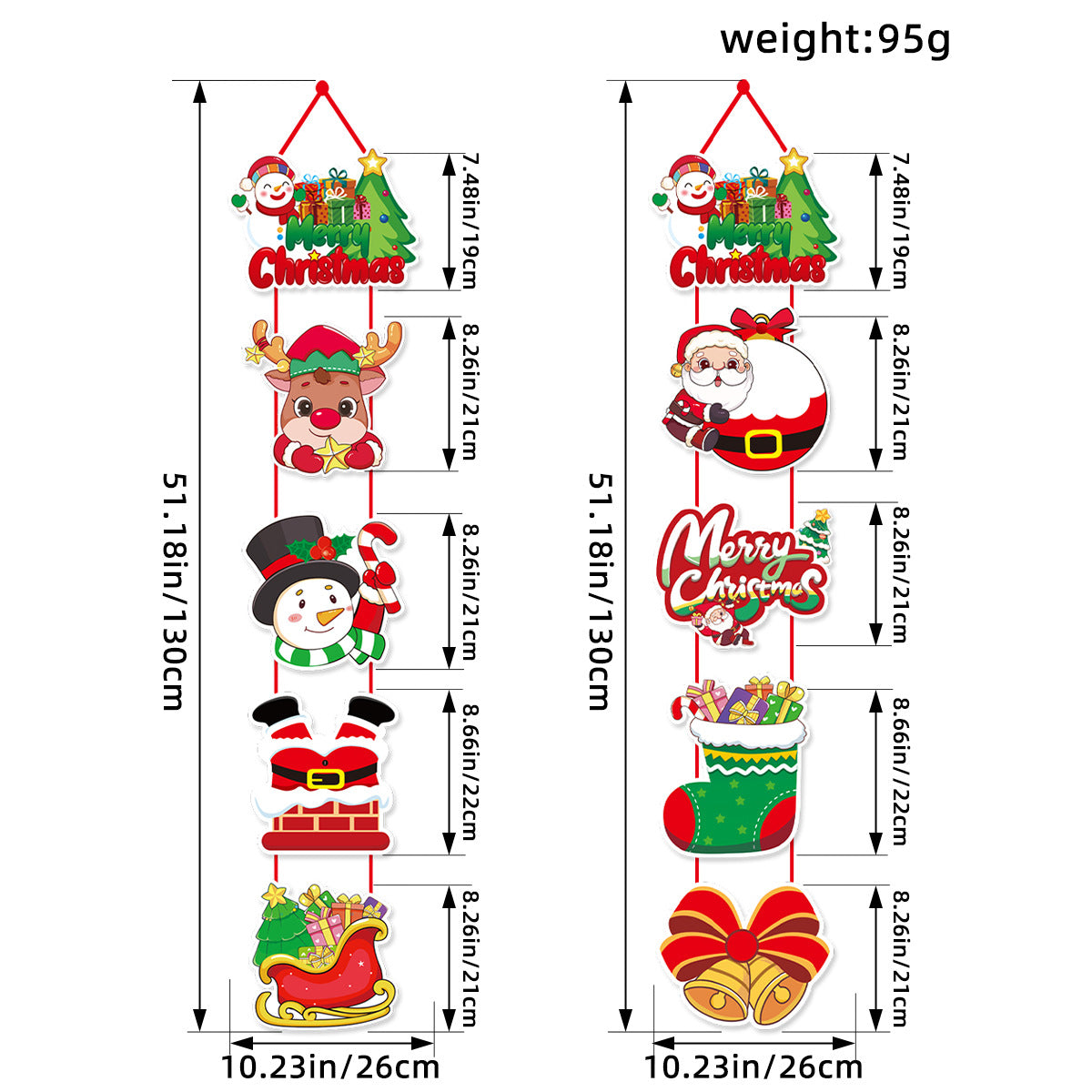 Christmas Door Hanging Decoration For Festive Entryways