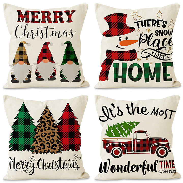 Christmas Pillow Covers – Cozy Festive Sofa Decor