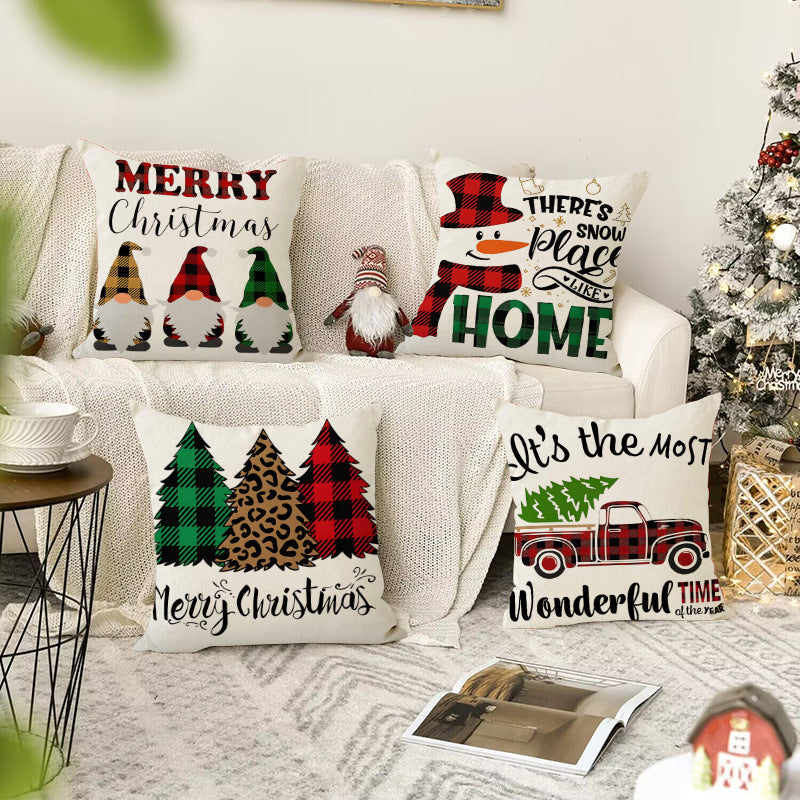 Christmas Pillow Covers – Cozy Festive Sofa Decor