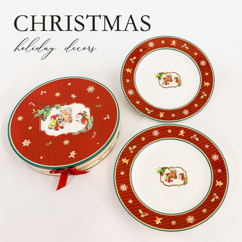 Christmas Ceramic Tableware Set for Elegant Hosting