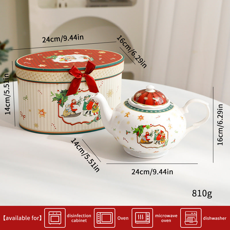 Christmas Ceramic Tableware Set for Elegant Hosting