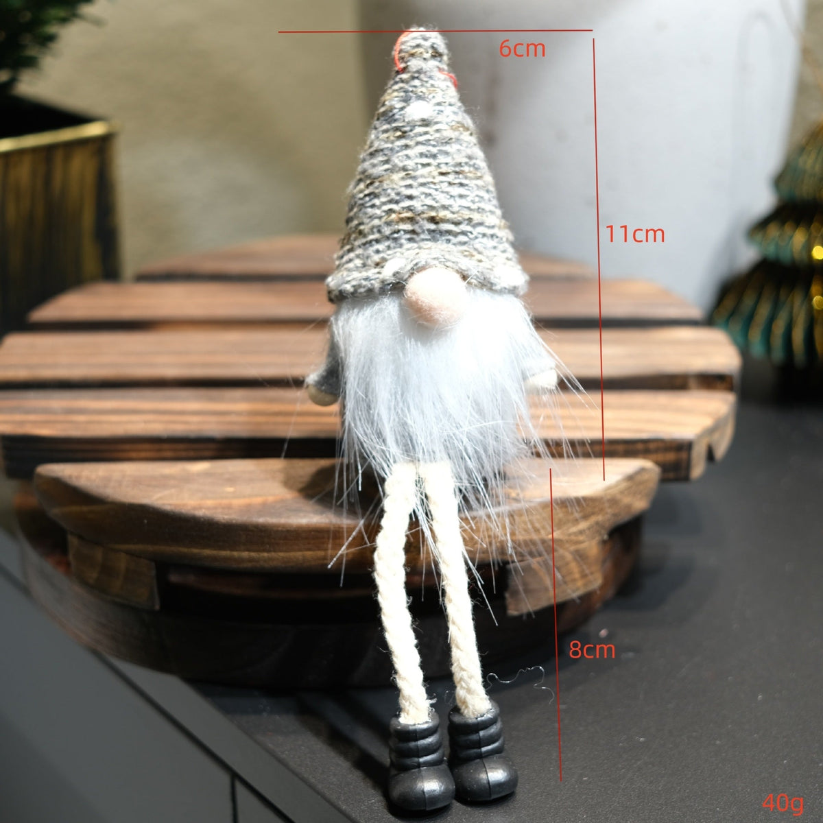 Christmas Elf Ornament for Playful Holiday Display