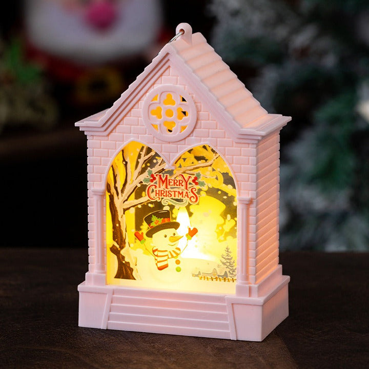 Christmas House Night Light for Cozy Holiday Decor