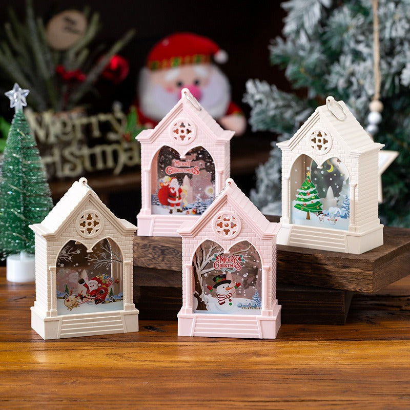 Christmas House Night Light for Cozy Holiday Decor