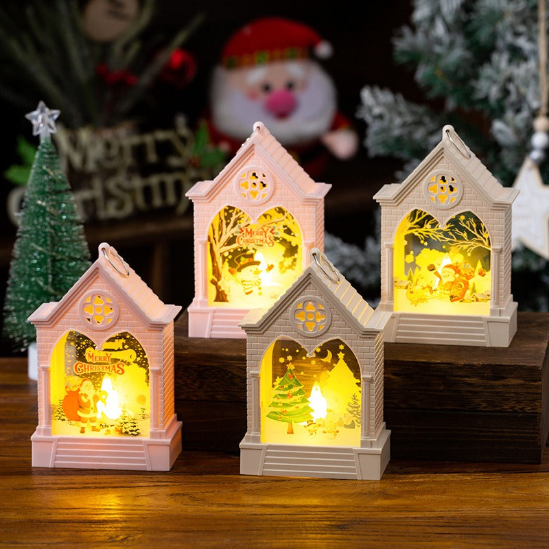 Christmas House Night Light for Cozy Holiday Decor