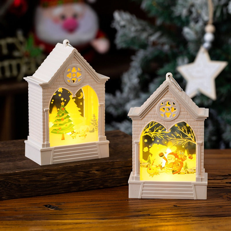 Christmas House Night Light for Cozy Holiday Decor