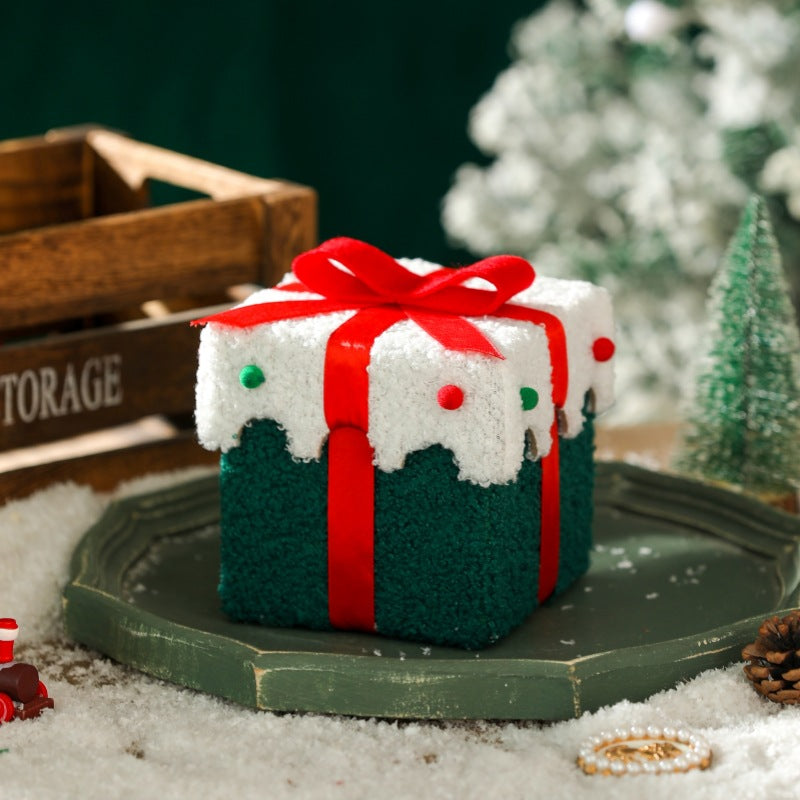 Christmas Apple Gift Box - Reusable Holiday Gift Decor