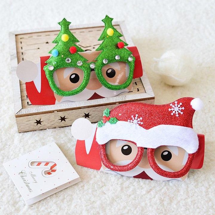 Christmas Costume Glasses – Instant Santa Party Look