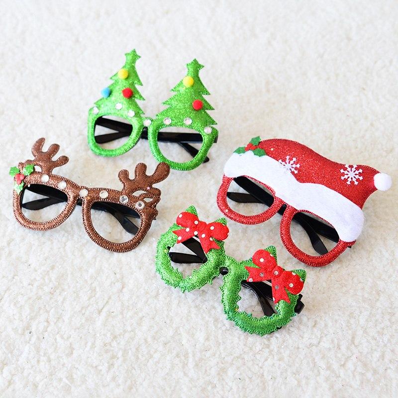 Christmas Costume Glasses – Instant Santa Party Look