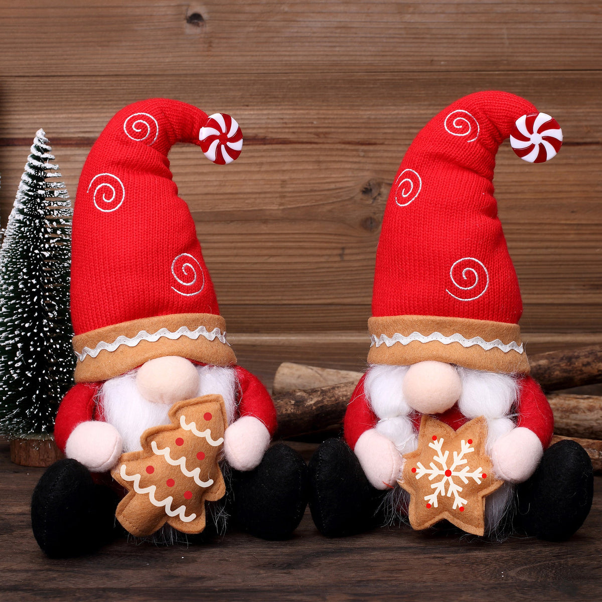 Christmas Elf Doll Decor for Cozy Nordic Holiday Charm