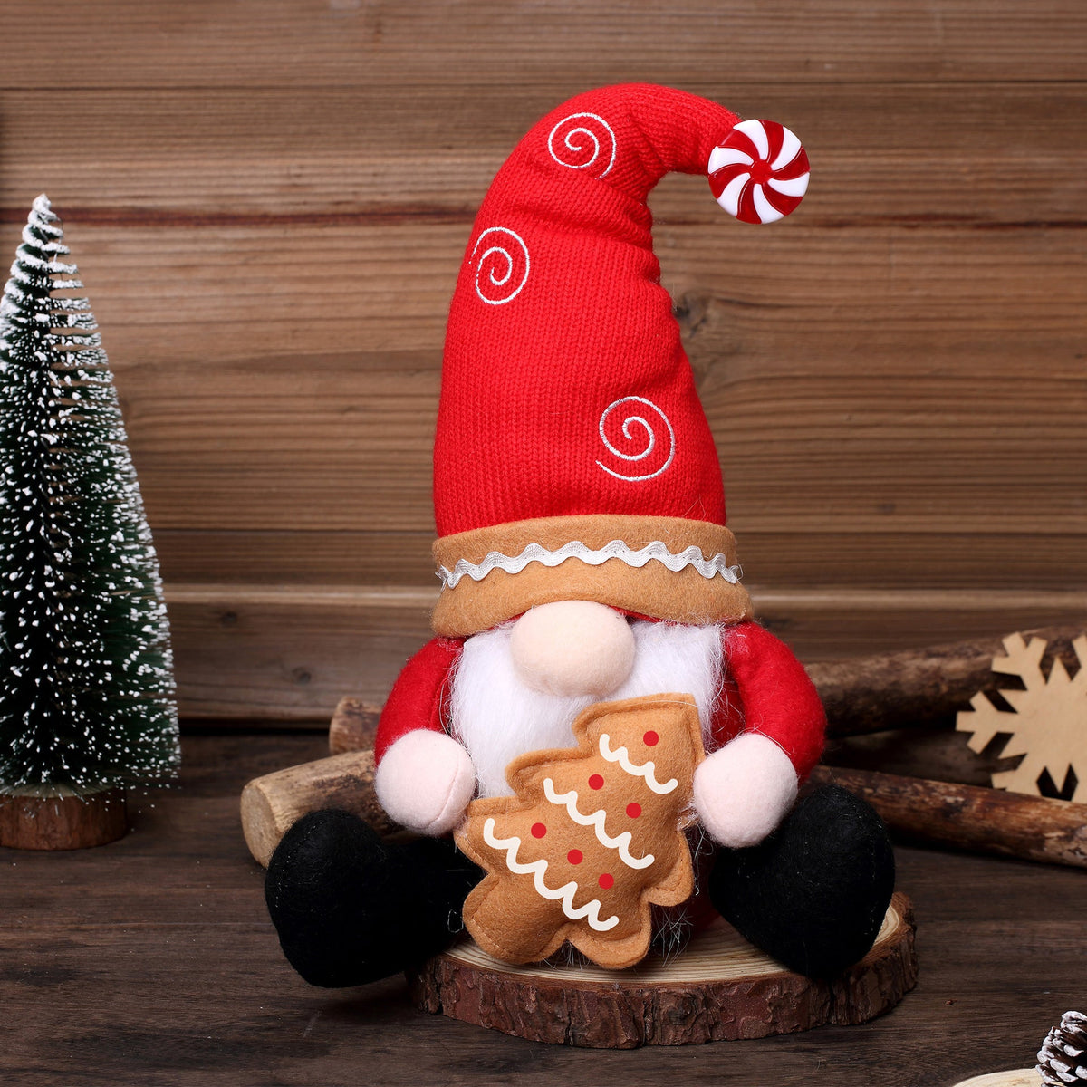Christmas Elf Doll Decor for Cozy Nordic Holiday Charm