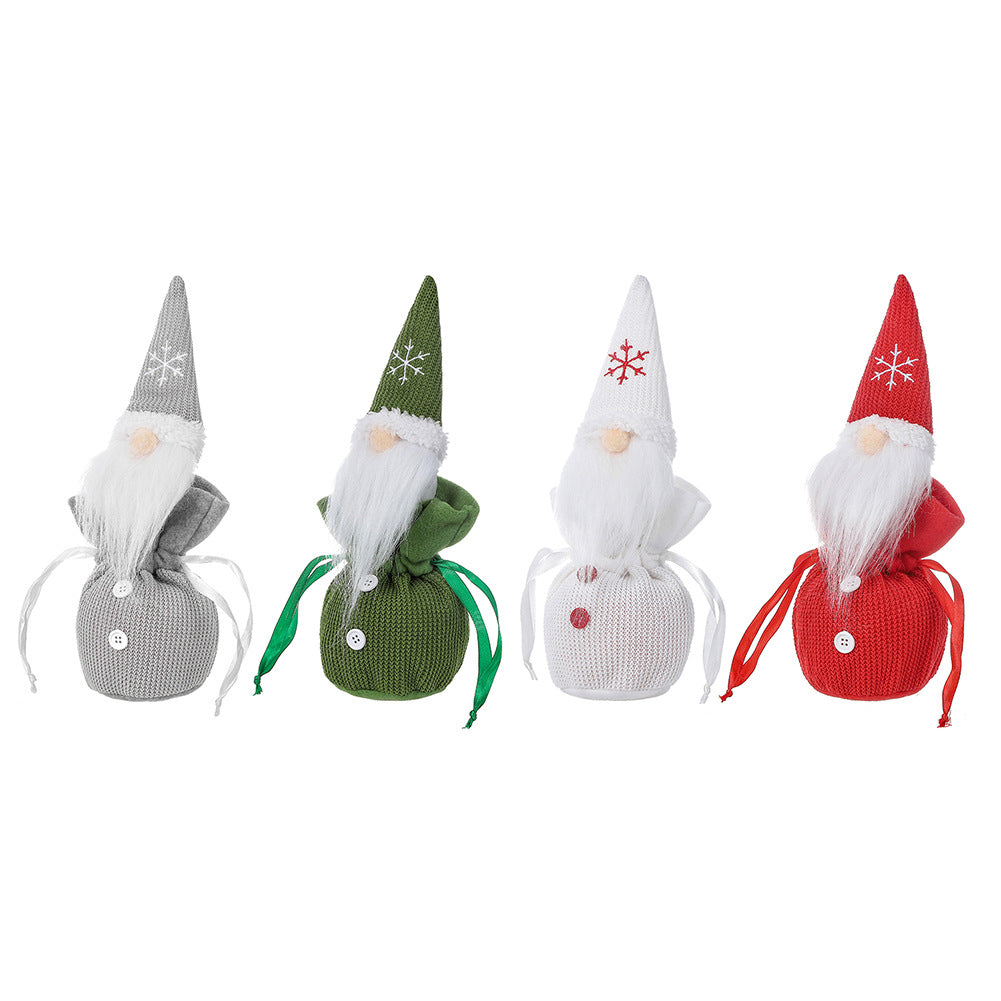 Christmas Gnome Candy Bags for Festive Treat Displays