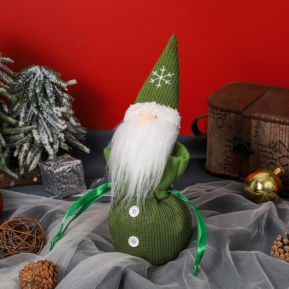 Christmas Gnome Candy Bags for Festive Treat Displays