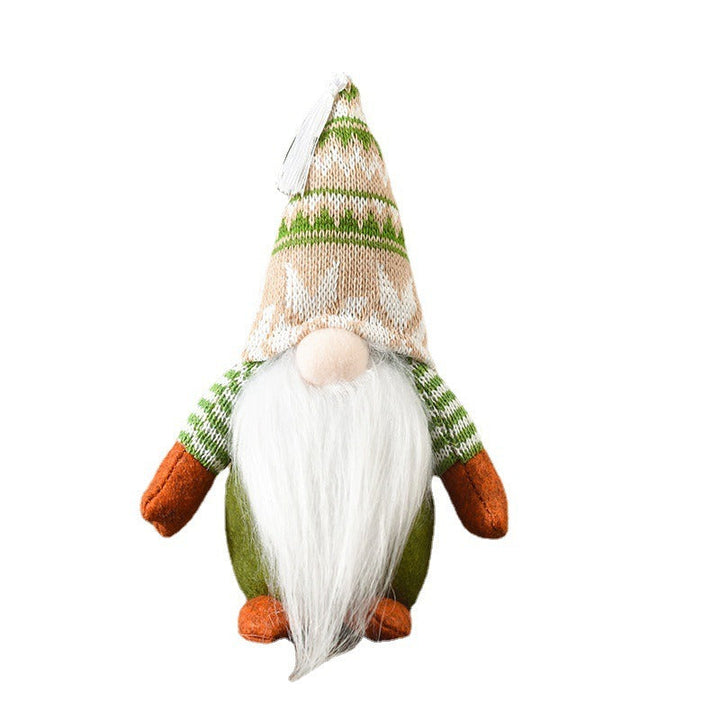 Christmas Elf Doll – Cozy Faceless Tabletop Decor