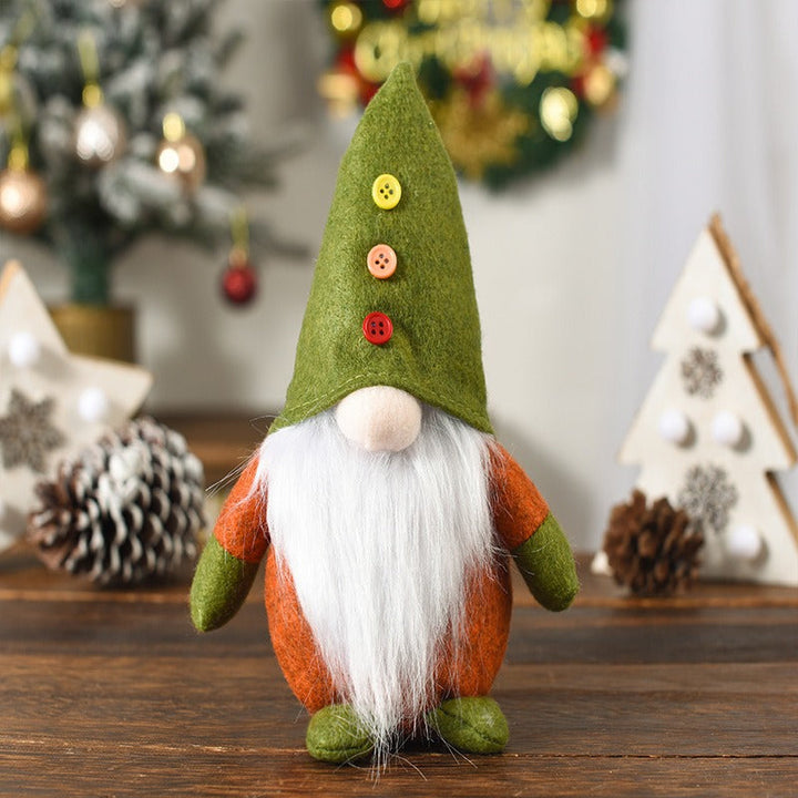 Christmas Elf Doll – Cozy Faceless Tabletop Decor