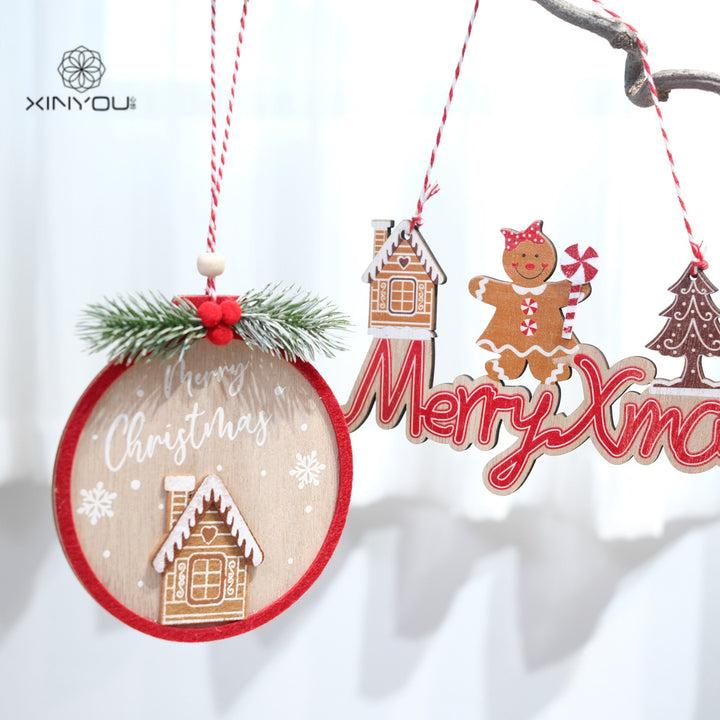 Felt Gingerbread Ornament Set for Cohesive Christmas Trees