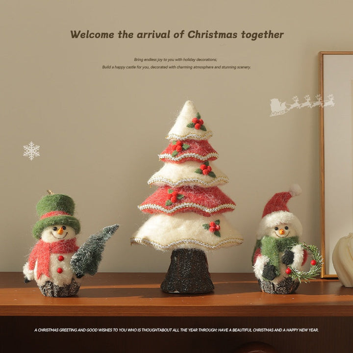 Christmas Fleece Decorations for Cozy Holiday Displays