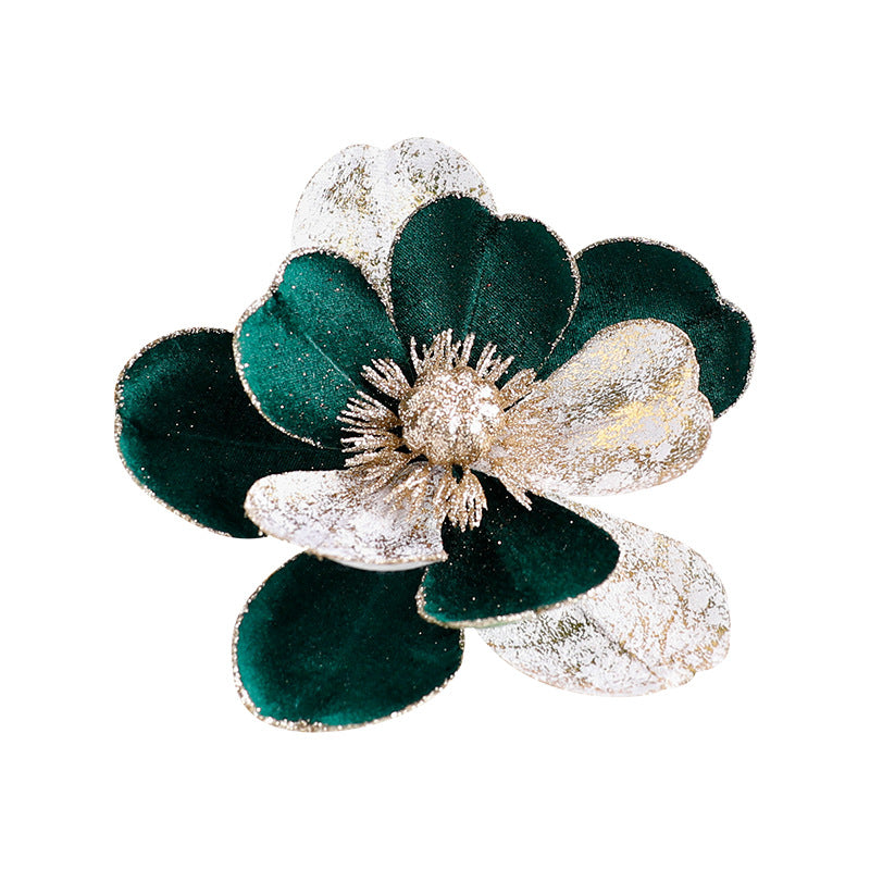 Artificial Christmas Flowers for Sparkling Holiday Decor
