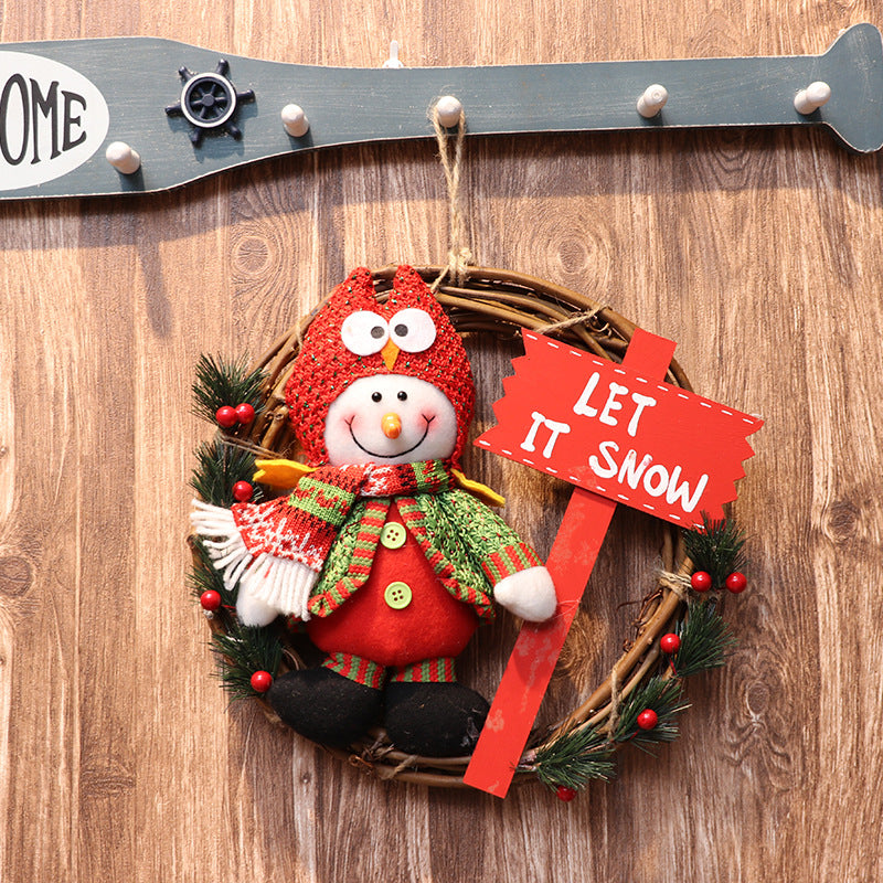Christmas Wreath for Festive Door, Window & Shop Decor