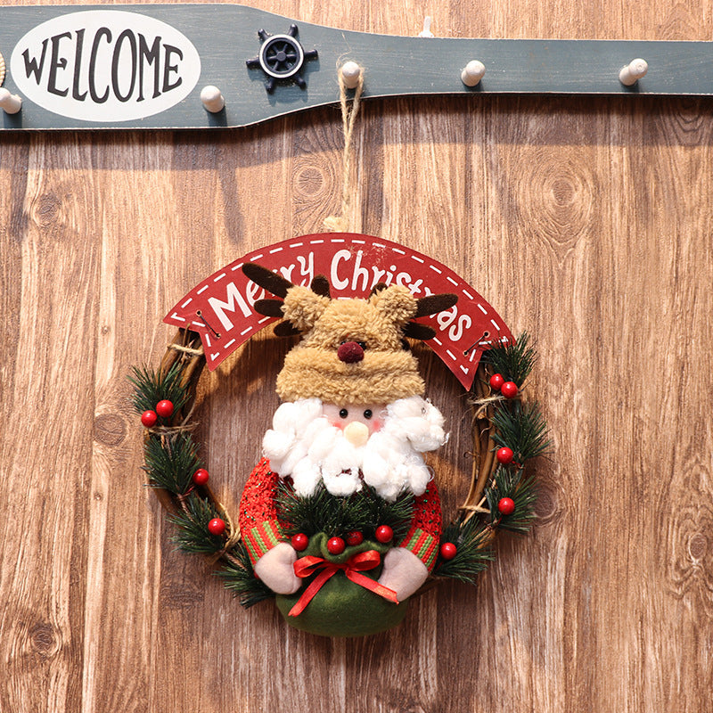 Christmas Wreath for Festive Door, Window & Shop Decor