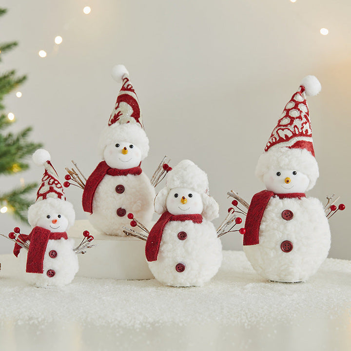 Christmas Snowman Decoration for Warm Holiday Displays
