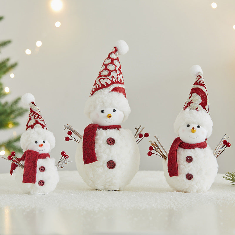 Christmas Snowman Decoration for Warm Holiday Displays