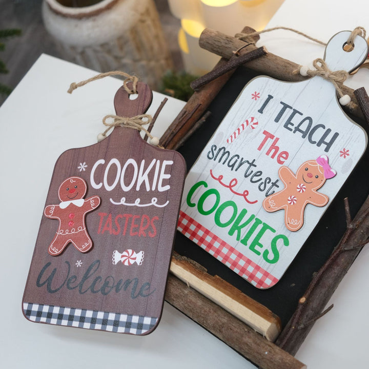 Christmas Gingerbread Decor for Cozy Holiday Door Charm