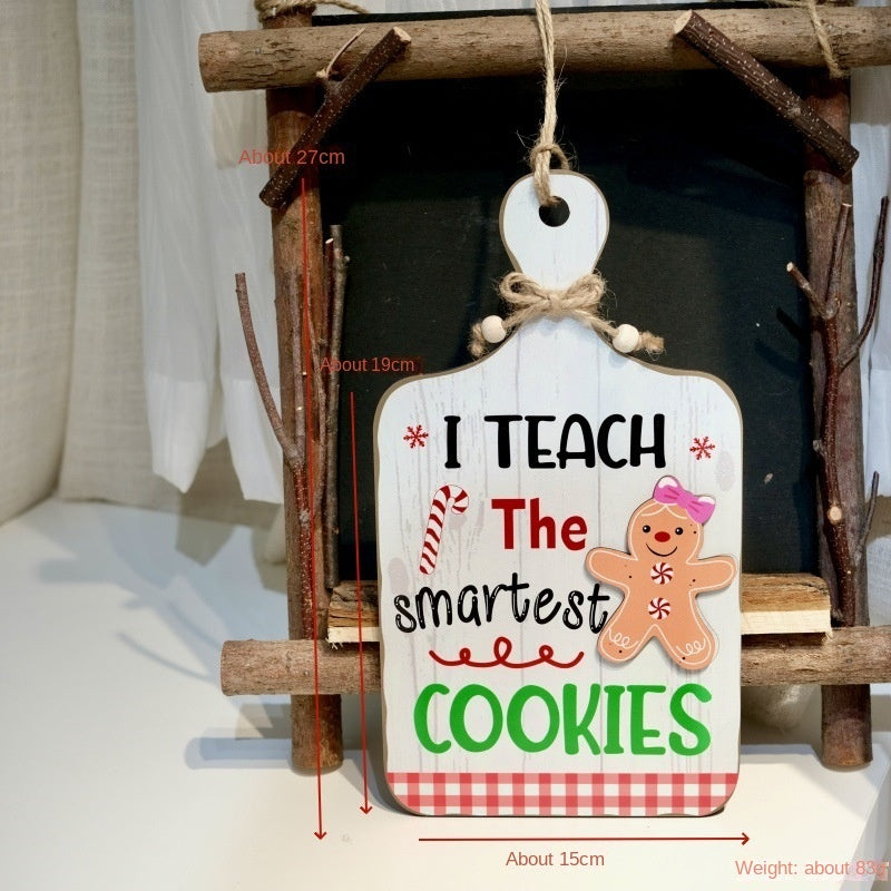 Christmas Gingerbread Decor for Cozy Holiday Door Charm