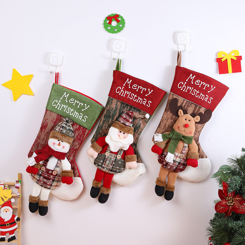 Christmas Stocking Set for Playful Holiday Displays