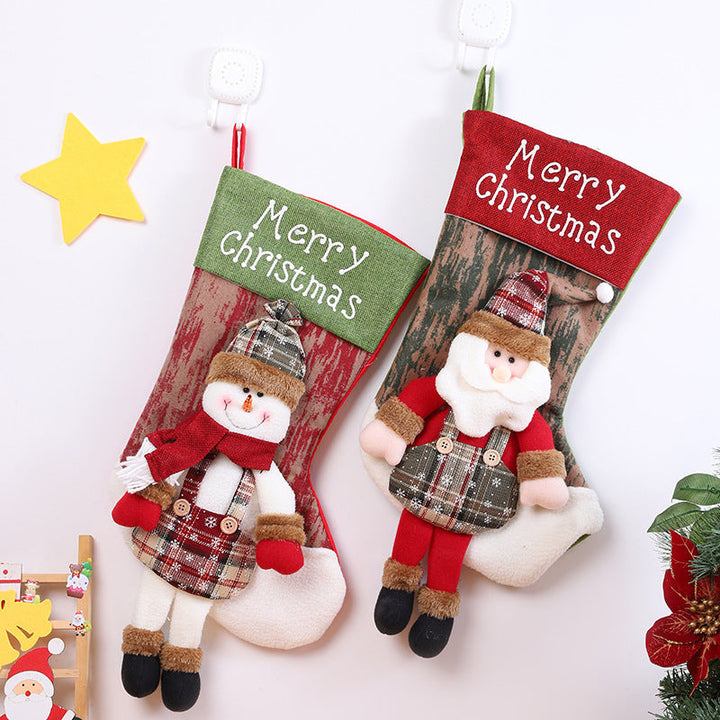 Christmas Stocking Set for Playful Holiday Displays