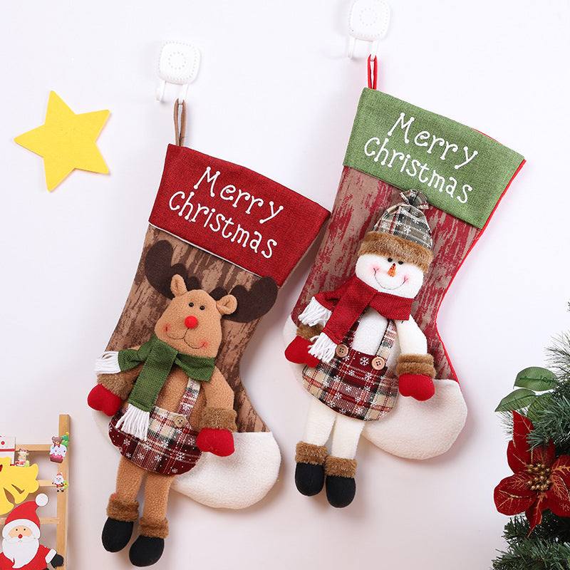 Christmas Stocking Set for Playful Holiday Displays