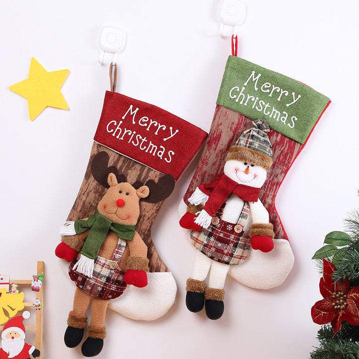 Christmas Stocking Set for Playful Holiday Displays