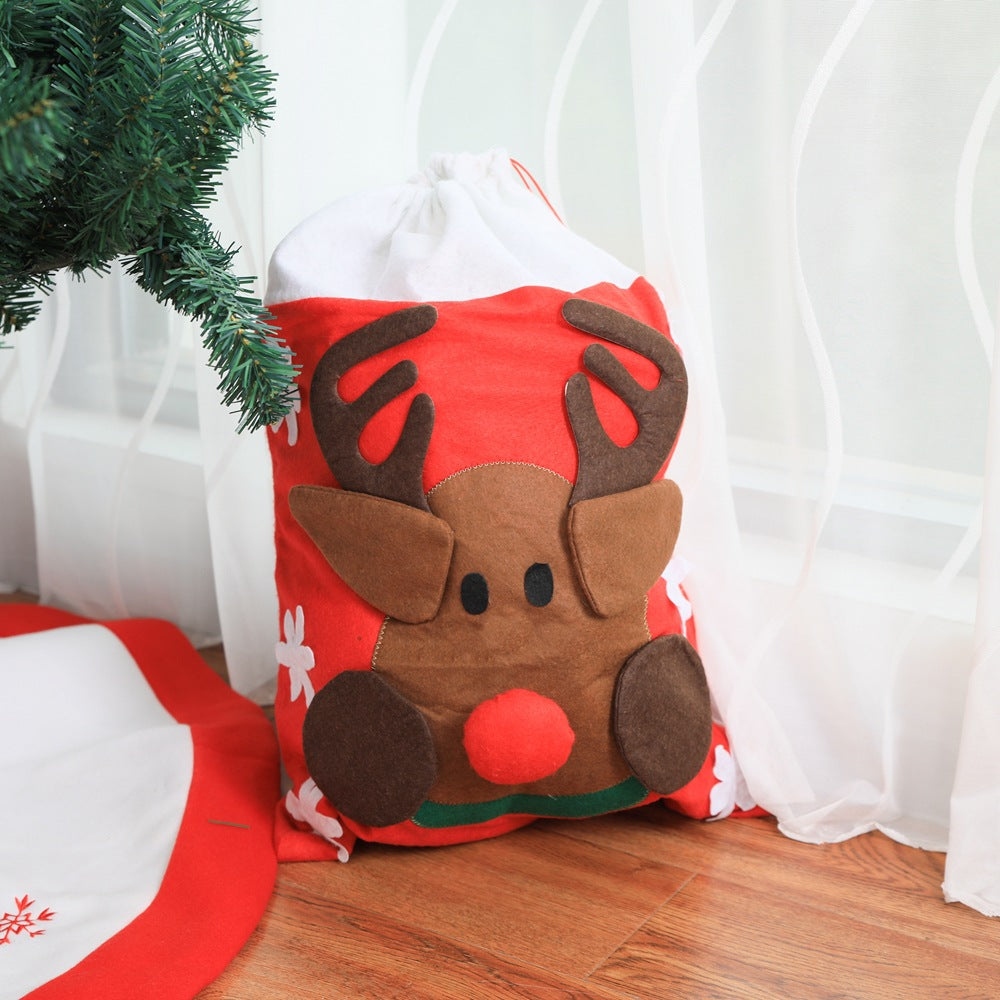 Christmas Gift Bags: Reusable Festive Character Decor