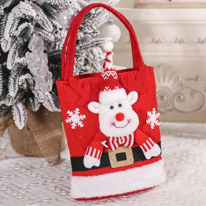 Christmas Gift Bag — Reusable Character Tote for Kids