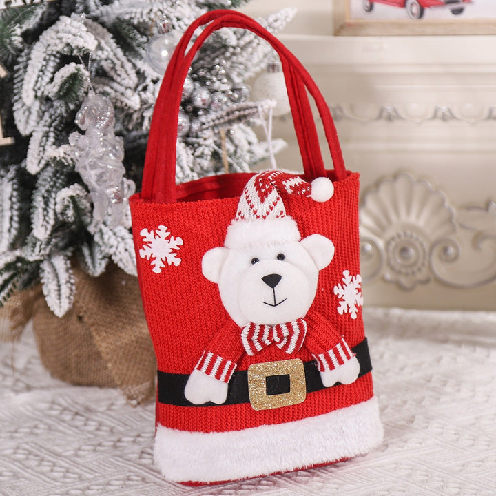 Christmas Gift Bag — Reusable Character Tote for Kids