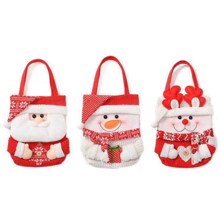 Christmas Gift Bags — Reusable Holiday Treat Decor