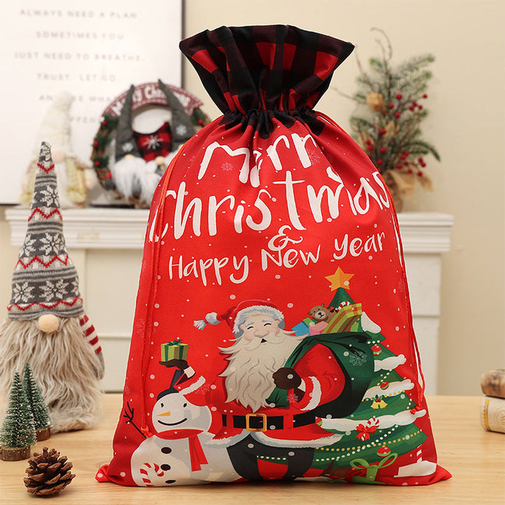 Large Christmas Gift Bag for Candy, Toys and Gifts