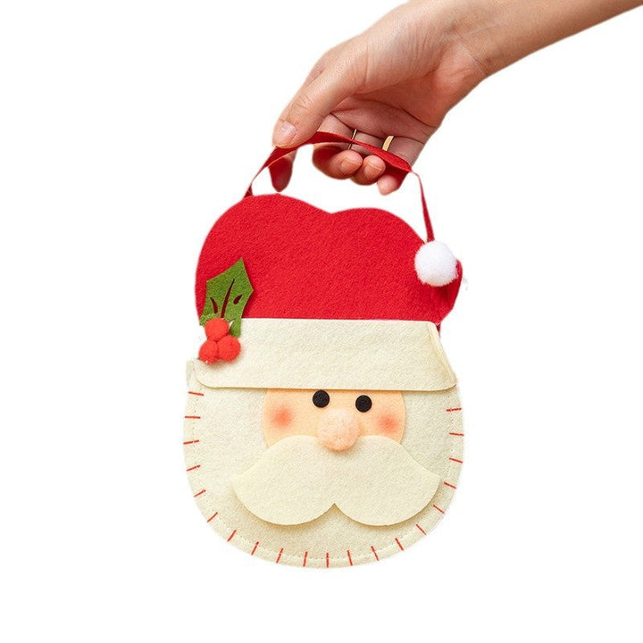 Christmas Gift Bag for Kids, Reusable Holiday Candy Bag