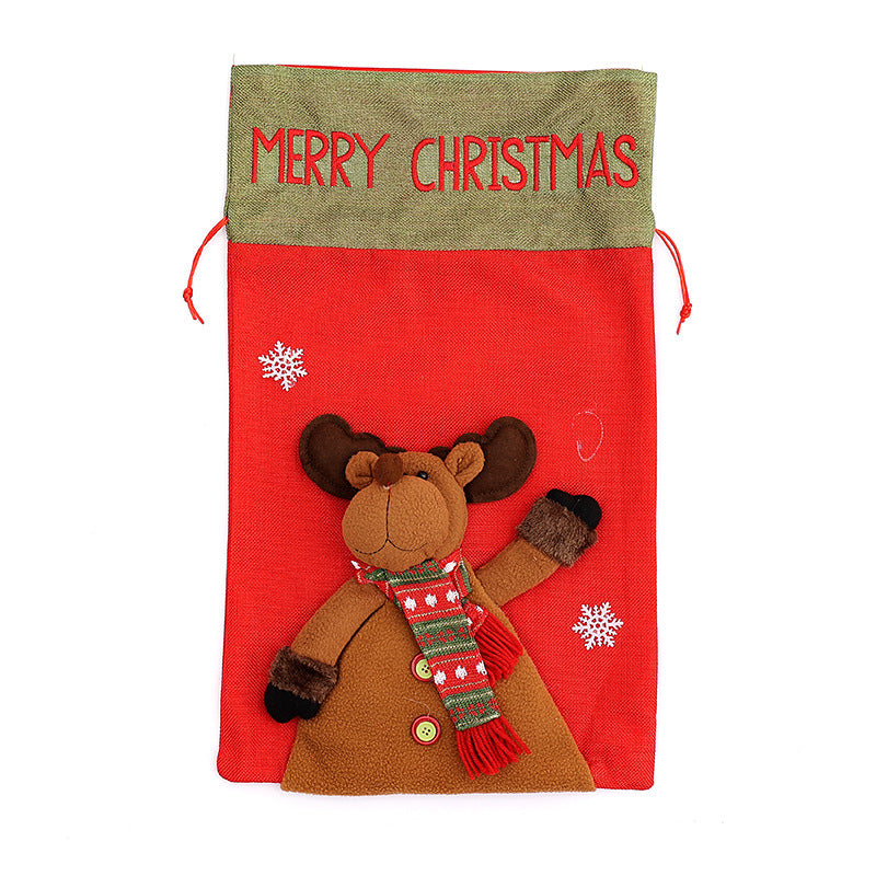 Christmas Gift Bags: Reusable Character Treat Pouches