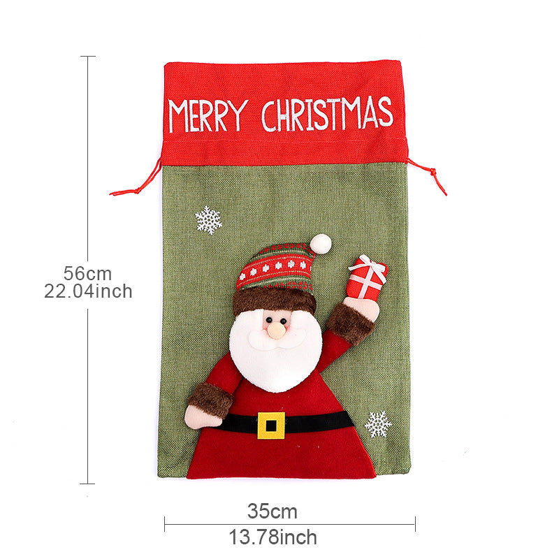 Christmas Gift Bags: Reusable Character Treat Pouches