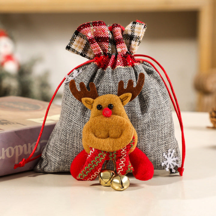 Reusable Christmas Gift Bags for Small Gifts & Candy