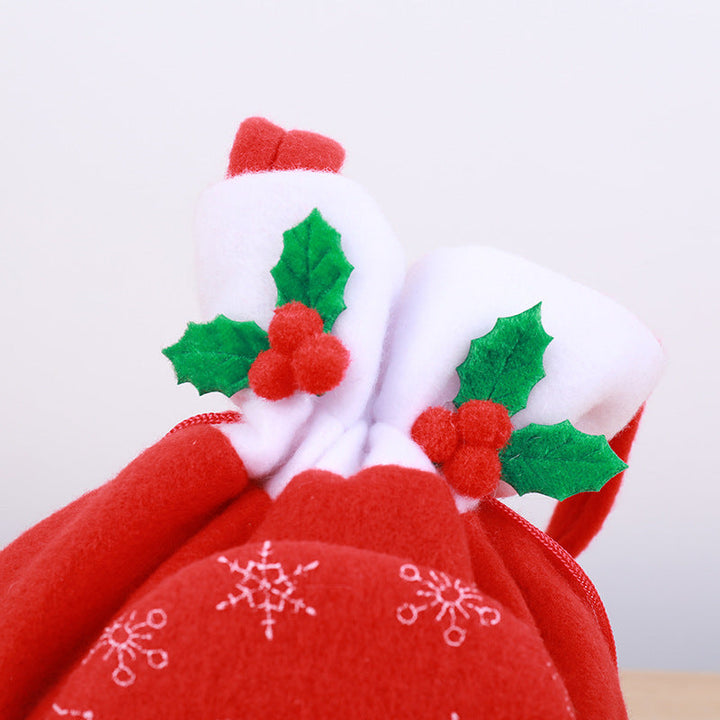 Christmas Gift Bags for Kids, Reusable 3-Pack Set