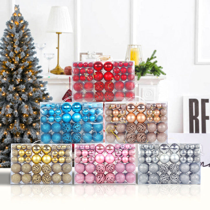 Christmas Ornaments Set | Colorful Coordinated Tree Decor