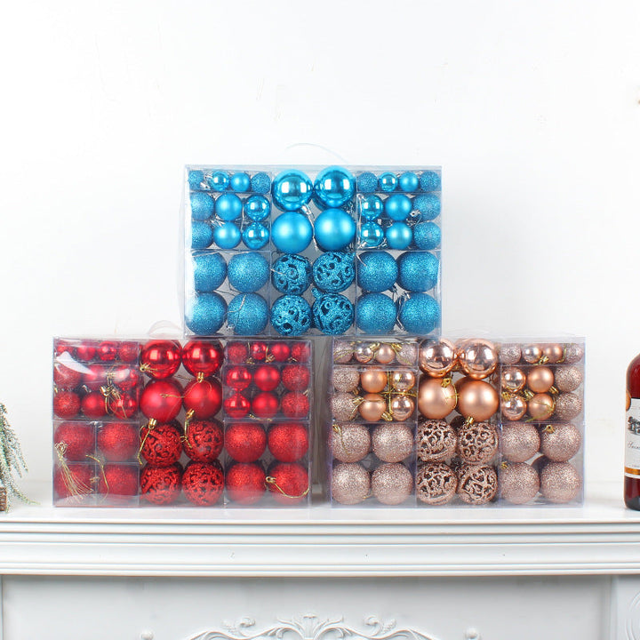 Christmas Ornaments Set | Colorful Coordinated Tree Decor