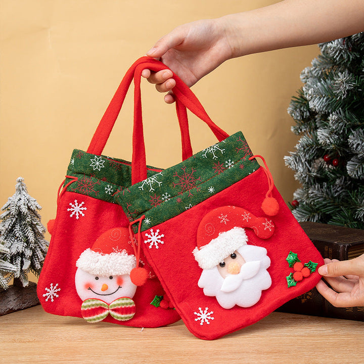 Christmas Gift Bag for Festive Reusable Gift Giving