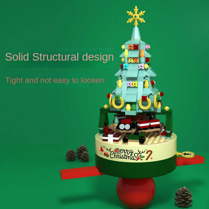 Christmas Tree Music Box Building Set Decoration Gift